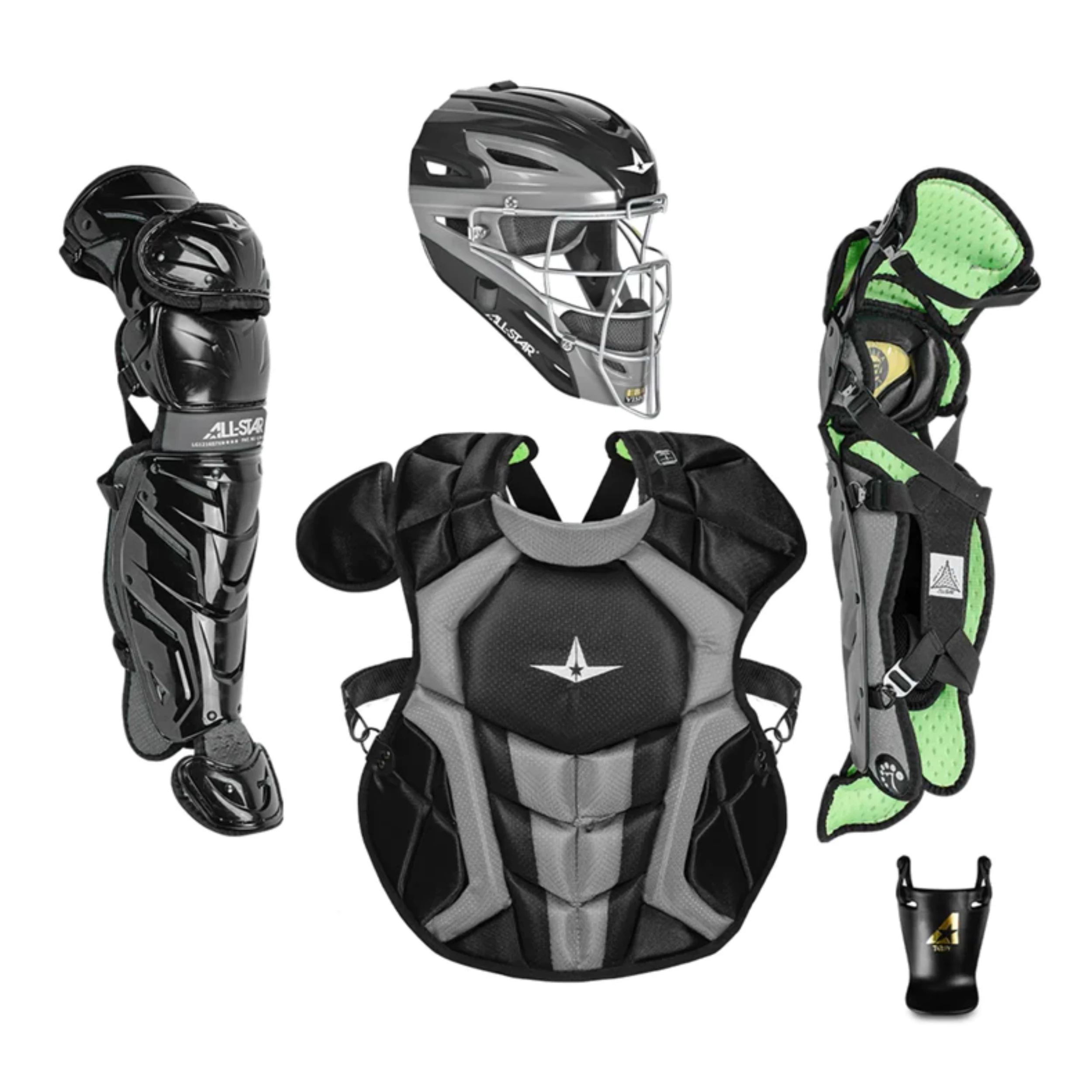 All-Star S7 AXIS Pro Catcher's Complete Set - NOCSAE Certified - Intermediate (Ages 12-16) 4 All-Star S7 AXIS Pro Catcher's Complete Set - NOCSAE Certified - Intermediate (Ages 12-16) - Image 2