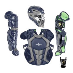 All-Star S7 AXIS Pro Catcher's Complete Set - NOCSAE Certified - Youth (Ages 9-12) -Baseball Glove Sales Shop CKCC912S7X NAVY