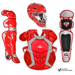 All-Star S7 Pro Catcher's Complete Set - NOCSAE Certified - Adult (Ages 16+) 12 All-Star S7 Pro Catcher's Complete Set - NOCSAE Certified - Adult (Ages 16+) -Baseball Glove Sales Shop CKCCPRO1 SC