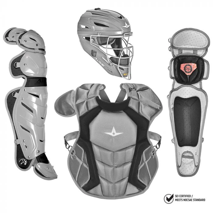 All-Star S7 Pro Catcher's Complete Set - NOCSAE Certified - Adult (Ages 16+) 4 All-Star S7 Pro Catcher's Complete Set - NOCSAE Certified - Adult (Ages 16+) - Image 2