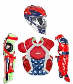All-Star S7 AXIS Pro Catcher's Complete Set - NOCSAE Certified - Adult (Ages 16+) -Baseball Glove Sales Shop CKCCPRO1XUSA