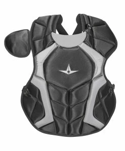 All-Star Player's Series Chest Protector - SEI & NOCSAE Certified - Youth -Baseball Glove Sales Shop CPCC1216PS BK
