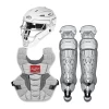 Rawlings Velo 2.0 Catcher's Complete Set - NOCSAE Certified - Adult (Ages 15+) -Baseball Glove Sales Shop CSV2A W SIL 86a1a39b 00e3 43e0 9976 55abd69c5d13