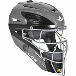 All-Star MVP2510 Graphite Two-Tone Catcher's Helmet - Youth -Baseball Glove Sales Shop MVP2500GTT GPH fe177346 a1a7 4a8e bb9e 5dbba1c1af4f