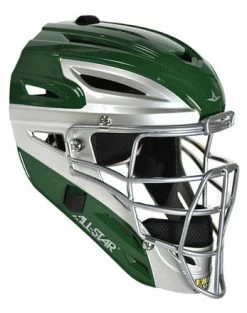 All-Star MVP4000 Series - Two Tone -Baseball Glove Sales Shop MVP4000TT S7 Adult Catchers Helmet Dark Green
