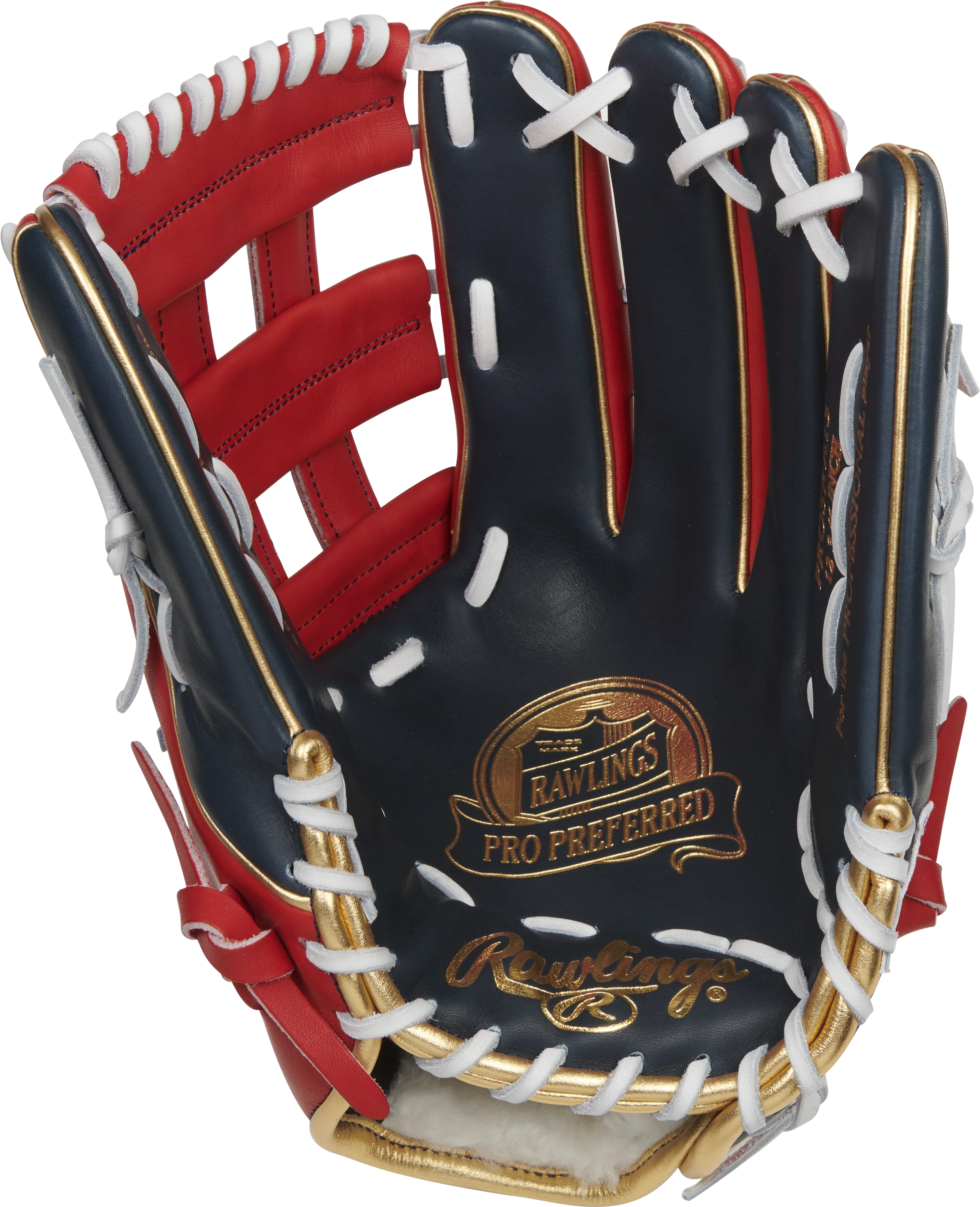 Rawlings Pro Preferred PROSRA13 12.75" Outfield Glove (Ronald Acuna Jr. Game Model) 4 Rawlings Pro Preferred PROSRA13 12.75" Outfield Glove (Ronald Acuna Jr. Game Model) - Image 2
