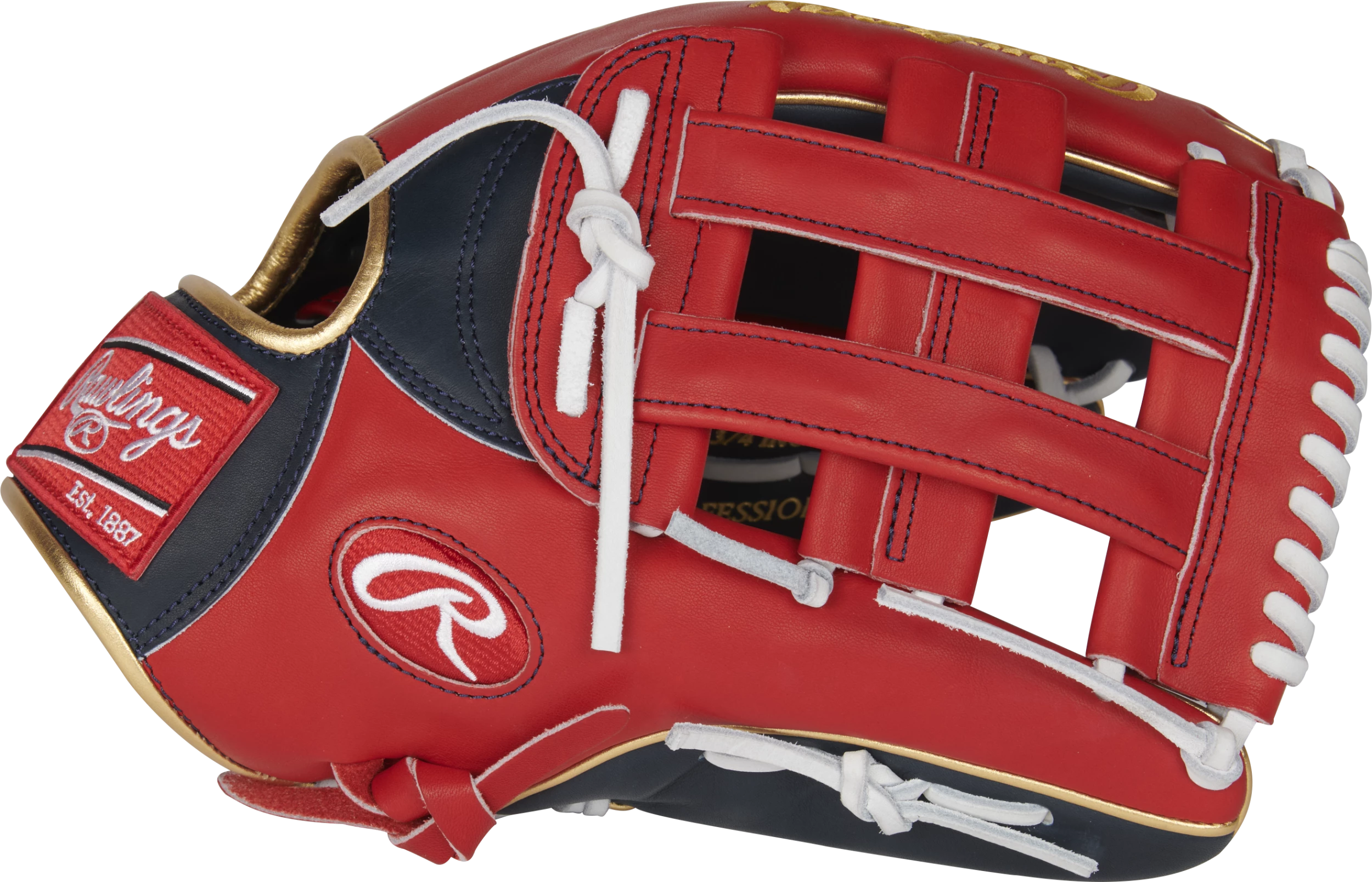 Rawlings Pro Preferred PROSRA13 12.75" Outfield Glove (Ronald Acuna Jr. Game Model) 5 Rawlings Pro Preferred PROSRA13 12.75" Outfield Glove (Ronald Acuna Jr. Game Model) - Image 3