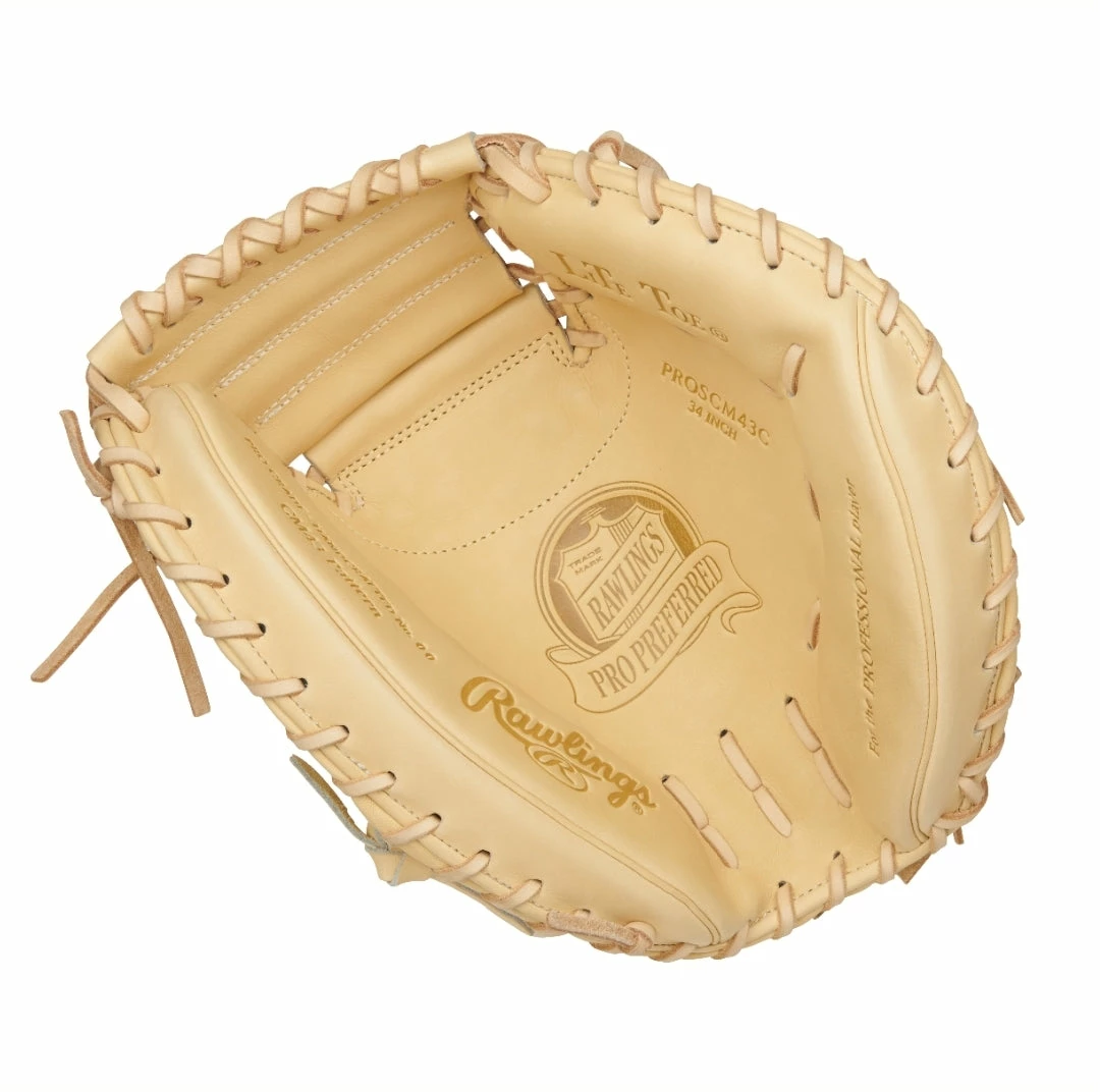 Rawlings Pro Preferred 34.00" PROSCM43C Catcher's Mitt 4 Rawlings Pro Preferred 34.00" PROSCM43C Catcher's Mitt - Image 2