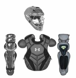 Under Armour Junior Pro 4 Series - Complete Set (Ages 9-12) -Baseball Glove Sales Shop UACKCC4 JRP GRAPHITE