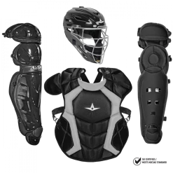 All-Star Classic Pro Catcher's Complete Set - NOCSAE Certified - Adult (Ages 16+) -Baseball Glove Sales Shop as ckccpro4 bk web