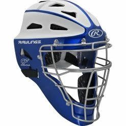 Rawlings Velo Softball Hockey Style Catcher's Helmet -Baseball Glove Sales Shop sbchvel rw