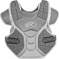 Rawlings Velo Softball Chest Protector -Baseball Glove Sales Shop sbcpvel silwht
